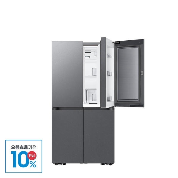 삼성 비스포크 RM70F90M1DD는 디자인과 실용성을 모두 갖춘 4도어 냉장고입니다. 다양한 패널과 색상으로 당신의 주방에 딱 맞는 스타일을 완성할 수 있습니다. 넉넉한 용량과 스마트한 기능으로 편리함을 더한 이 제품으로 주방의 품격을 높여보세요.